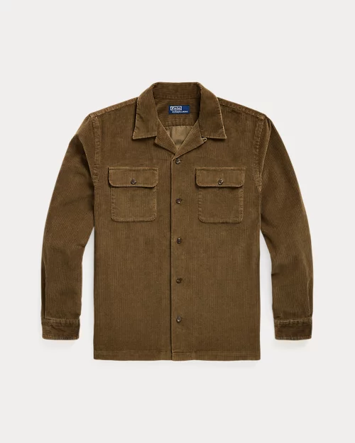 lauren ralph lauren Camisa de pana Classic Fit para hombre | Ralph Lauren® ES Libre de impuestos