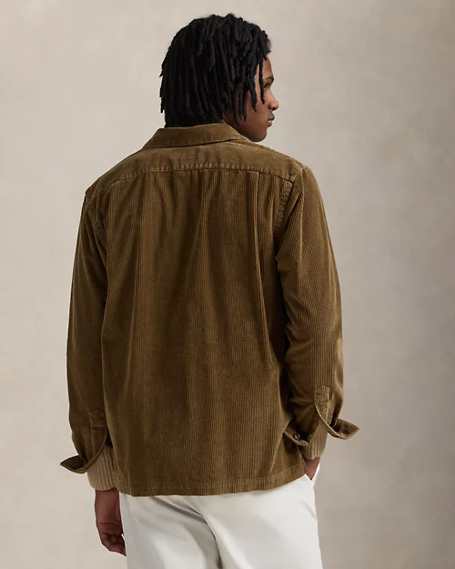 lauren ralph lauren Camisa de pana Classic Fit para hombre | Ralph Lauren® ES Libre de impuestos