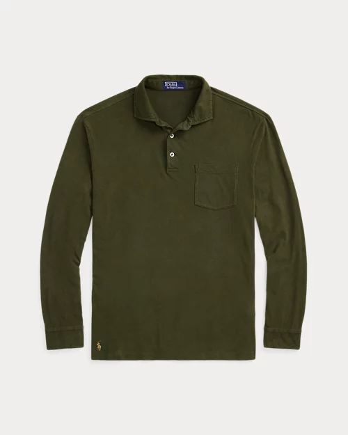 lauren ralph lauren Polo Classic Fit de punto jersey para hombre | Ralph Lauren® ES Descuentos del mes