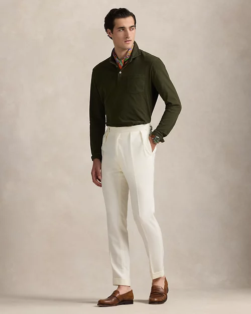 lauren ralph lauren Polo Classic Fit de punto jersey para hombre | Ralph Lauren® ES Descuentos del mes