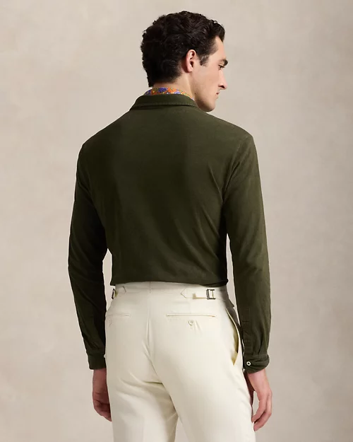 lauren ralph lauren Polo Classic Fit de punto jersey para hombre | Ralph Lauren® ES Descuentos del mes