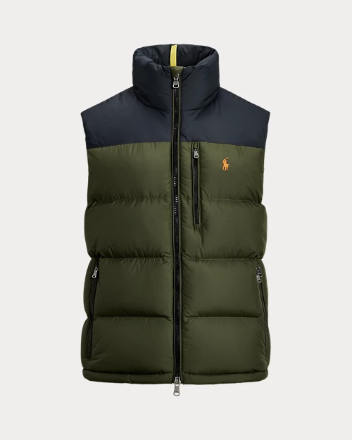 lauren ralph lauren Chaleco Gorham con bloques de color para hombre | Ralph Lauren® ES Oferta exclusiva