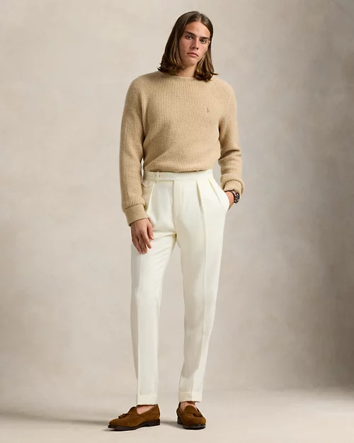 lauren ralph lauren Jersey de alpaca y lana en punto waffle para hombre | Ralph Lauren® ES Descuento por venta flash