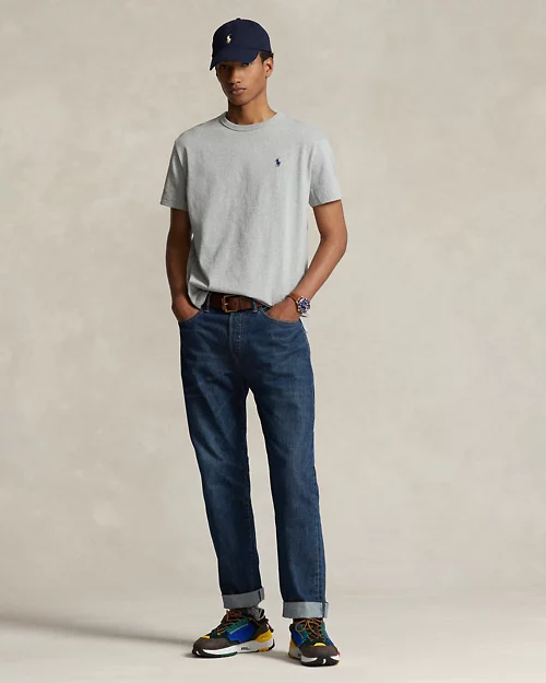 lauren ralph lauren Camiseta de punto pesado Classic Fit para hombre | Ralph Lauren® ES Grandes ahorros