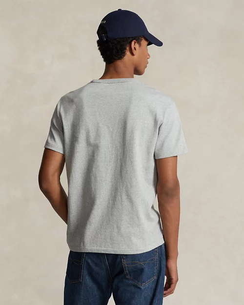 lauren ralph lauren Camiseta de punto pesado Classic Fit para hombre | Ralph Lauren® ES Grandes ahorros