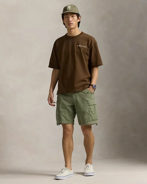 lauren ralph lauren Camiseta de punto jersey Relaxed Fit para hombre | Ralph Lauren® ES Precio ultrabajo