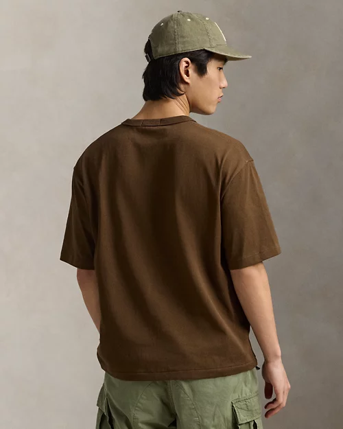 lauren ralph lauren Camiseta de punto jersey Relaxed Fit para hombre | Ralph Lauren® ES Precio ultrabajo