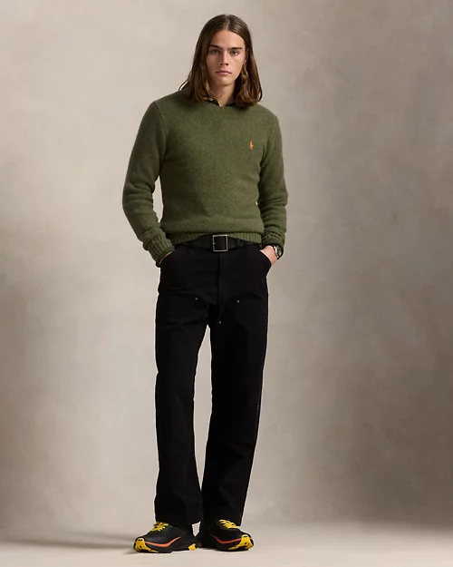 lauren ralph lauren Jersey de cuello redondo con textura para hombre | Ralph Lauren® ES 2025