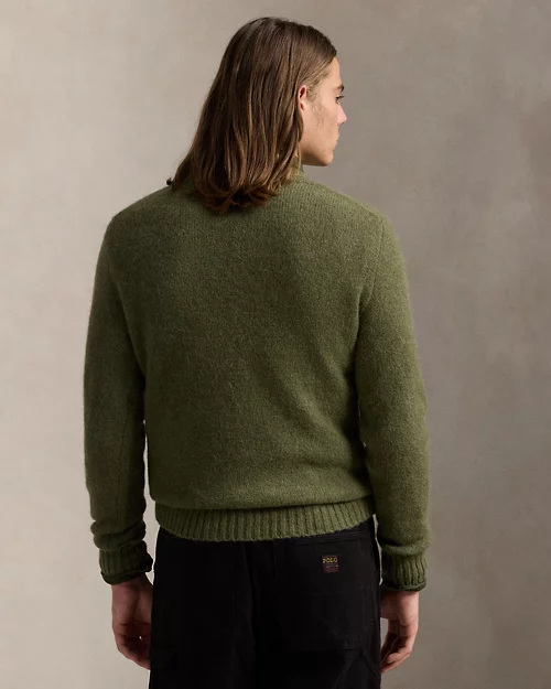 lauren ralph lauren Jersey de cuello redondo con textura para hombre | Ralph Lauren® ES 2025