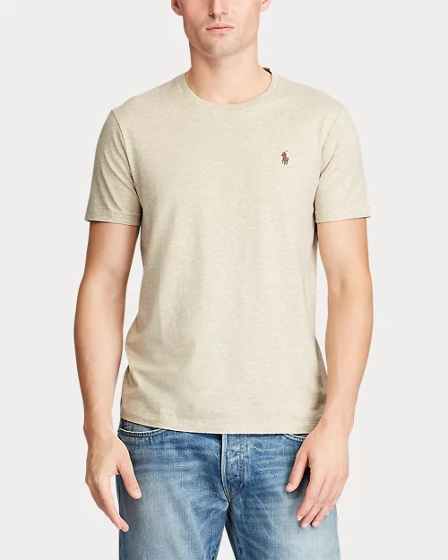 lauren ralph lauren Camiseta de punto Custom Slim Fit para hombre | Ralph Lauren® ES En línea
