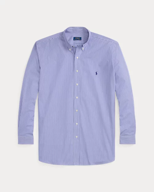 lauren ralph lauren Camisa de popelina elástica con rayas para hombre | Ralph Lauren® ES Outlet online