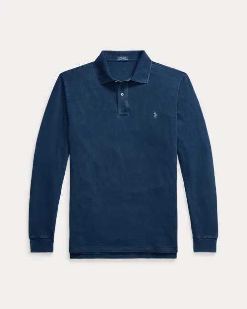 lauren ralph lauren Polo de piqué índigo para hombre | Ralph Lauren® ES Ofertas
