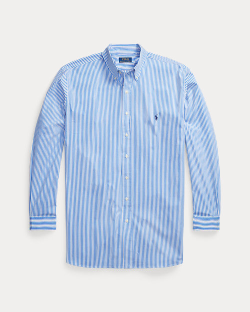 lauren ralph lauren Camisa de popelina elástica con rayas para hombre | Ralph Lauren® ES Liquidación