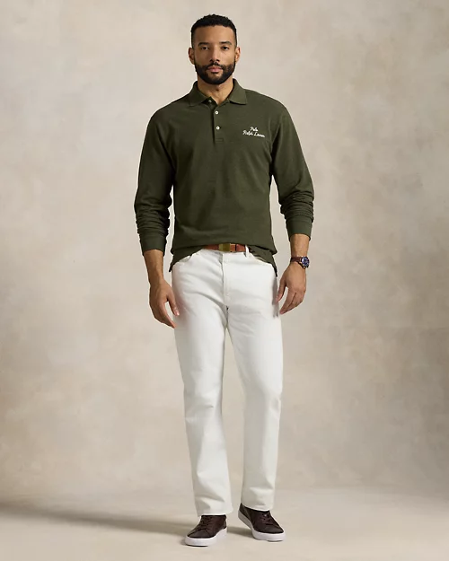 lauren ralph lauren Polo de piqué con logotipo para hombre | Ralph Lauren® ES Mejor oferta