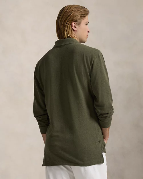 lauren ralph lauren Polo de piqué de manga larga para hombre | Ralph Lauren® ES Rebajas online
