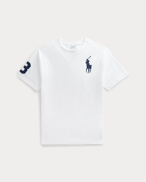 lauren ralph lauren Camiseta Big Pony de punto de algodón para niño | Ralph Lauren® ES ÚLTIMAS EDICIONES