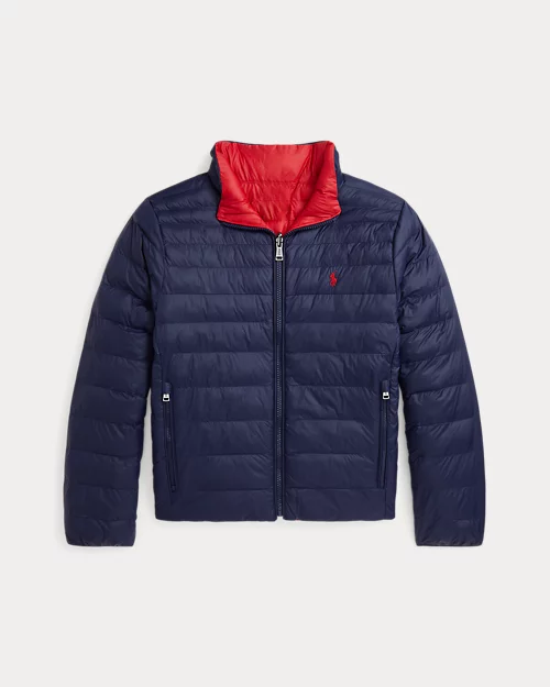 lauren ralph lauren Chaqueta P-Layer 2 acolchada reversible para niño | Ralph Lauren® ES Último día