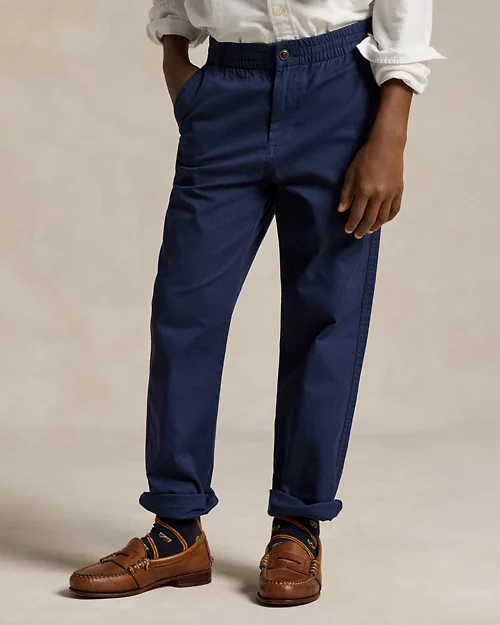 lauren ralph lauren Pantalón chino prepster elástico de Polo para niño | Ralph Lauren® ES Promoción trimestral