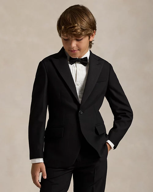 lauren ralph lauren Esmoquin de barathea de lana para niño | Ralph Lauren® ES Tienda de fábrica