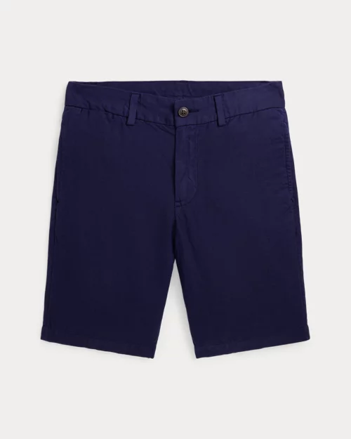 lauren ralph lauren Pantalón corto recto de lino y algodón para niño | Ralph Lauren® ES Libre de impuestos