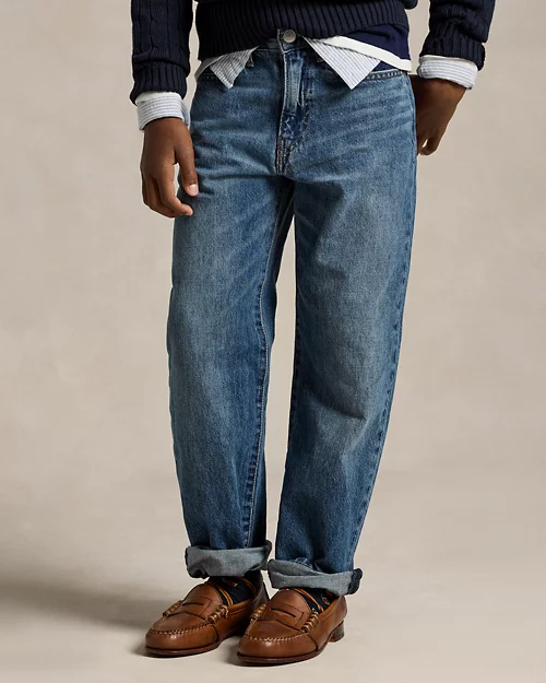 lauren ralph lauren Jeans Lynwood Relaxed Fit para niño | Ralph Lauren® ES Oferta exclusiva