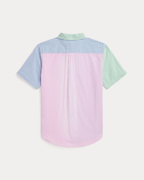 lauren ralph lauren Camisa Fun de sirsaca de algodón y rayas para niño | Ralph Lauren® ES Última moda