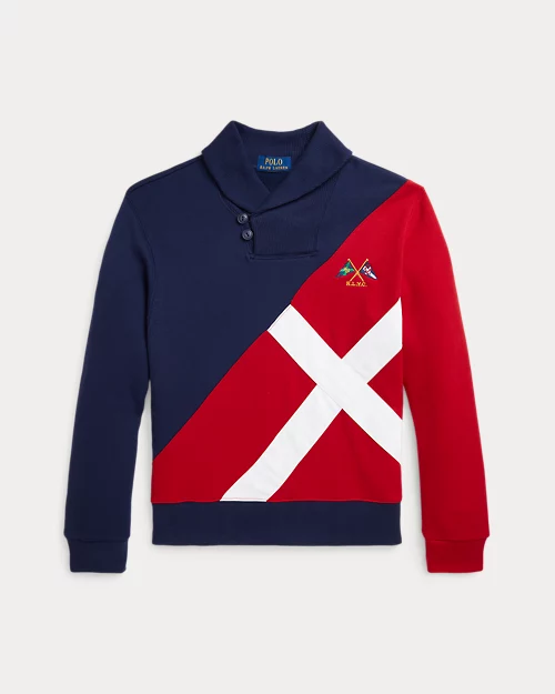 lauren ralph lauren Sudadera de felpa de inspiración náutica para niño | Ralph Lauren® ES