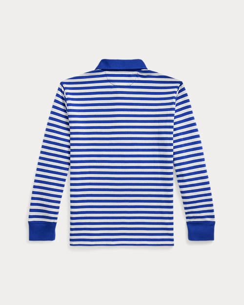 lauren ralph lauren Camisa de rugby de algodón con rayas para niño | Ralph Lauren® ES Devoluciones gratuitas