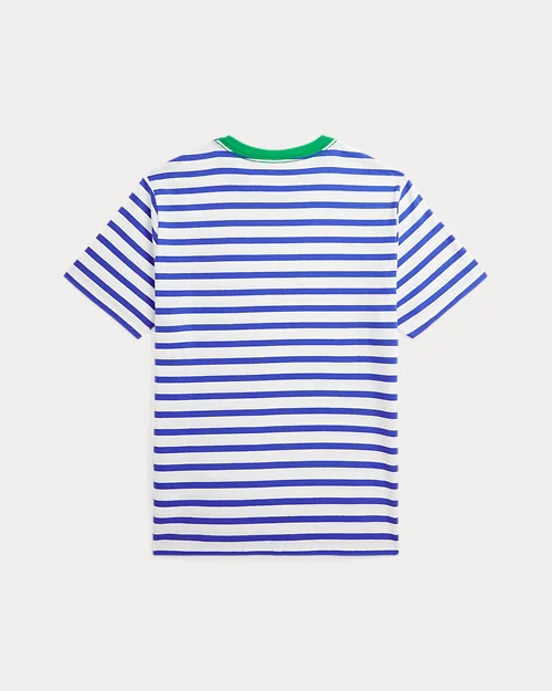 lauren ralph lauren Camiseta ribeteada de punto de algodón para niño | Ralph Lauren® ES 2025