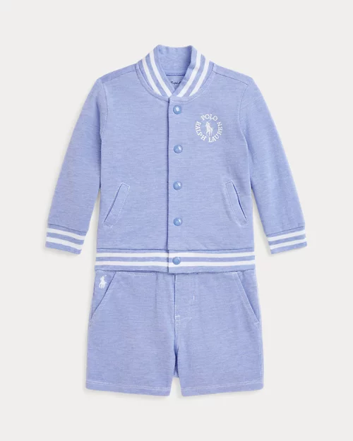 lauren ralph lauren Camiseta chaqueta y pantalón corto para bebé niño | Ralph Lauren® ES Outlet