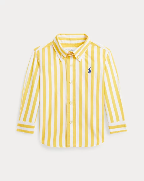 lauren ralph lauren Camisa de popelina de algodón con rayas para bebé niño | Ralph Lauren® ES Venta caliente