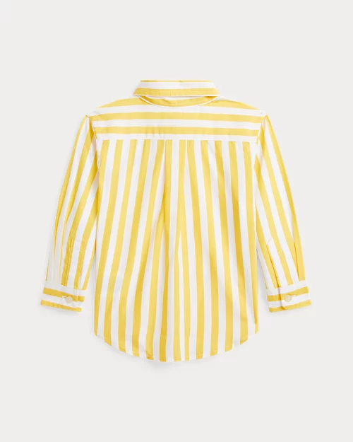 lauren ralph lauren Camisa de popelina de algodón con rayas para bebé niño | Ralph Lauren® ES Venta caliente