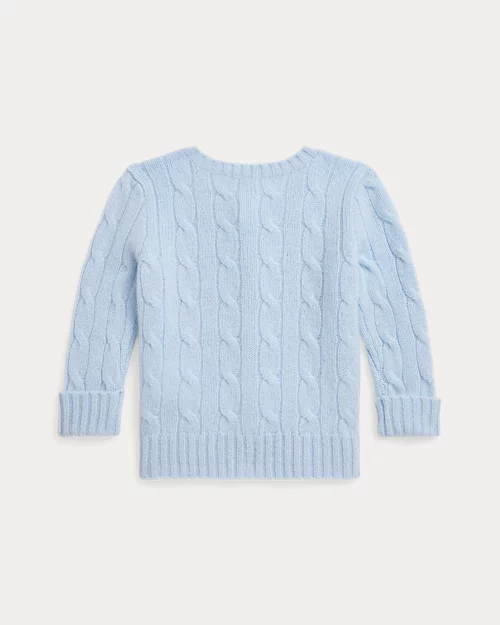 lauren ralph lauren Cárdigan de cachemira en punto de ochos para bebé niño | Ralph Lauren® ES Ventas relámpago