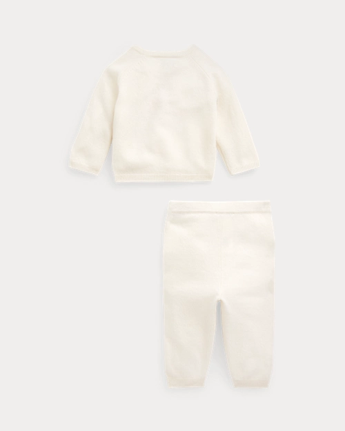 lauren ralph lauren Conjunto de pantalón y jersey de cachemira para bebé niño | Ralph Lauren® ES Tienda