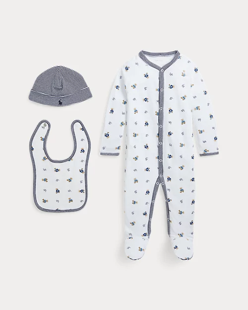 lauren ralph lauren Caja de regalo de 3 piezas con Polo Bear para bebé niño | Ralph Lauren® ES Rebajas top