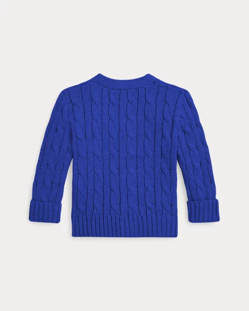 lauren ralph lauren Cárdigan de algodón en punto de ochos para bebé niño | Ralph Lauren® ES Envío gratis