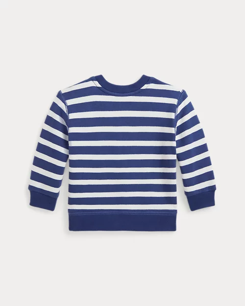 lauren ralph lauren Sudadera de felpa con rayas y Polo Bear para bebé niño | Ralph Lauren® ES Promoción por tiempo limitado