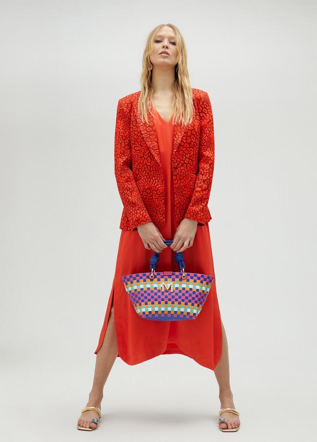 lola casademunt Vestido midi de tirantes Liquidación