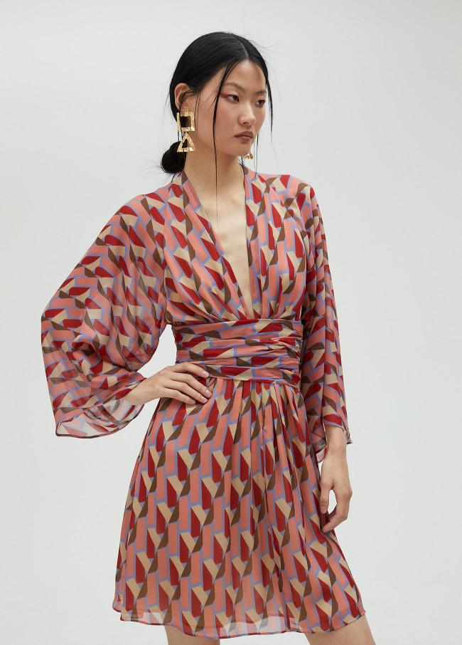 lola casademunt Vestido corto fluido Envío internacional gratuito