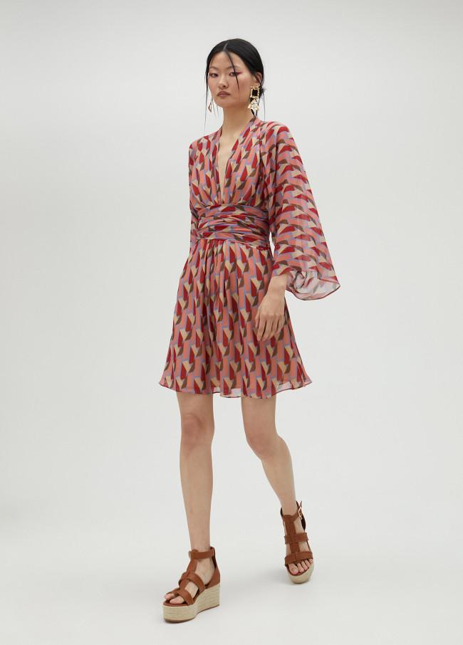 lola casademunt Vestido corto fluido Envío internacional gratuito