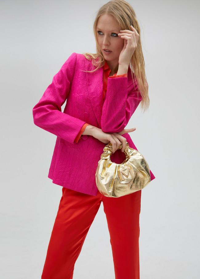 lola casademunt Mini bolso metalizado Grandes ahorros