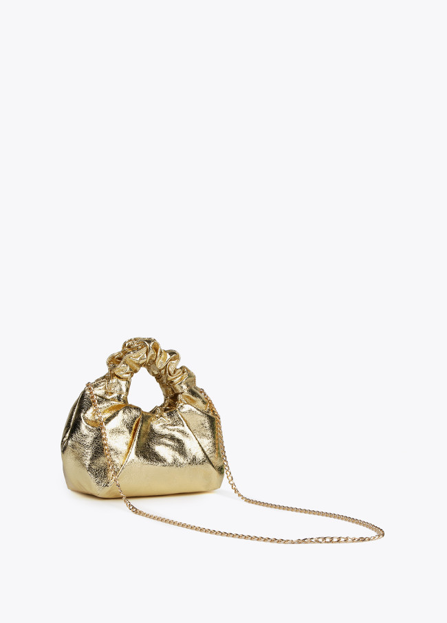 lola casademunt Mini bolso metalizado Grandes ahorros