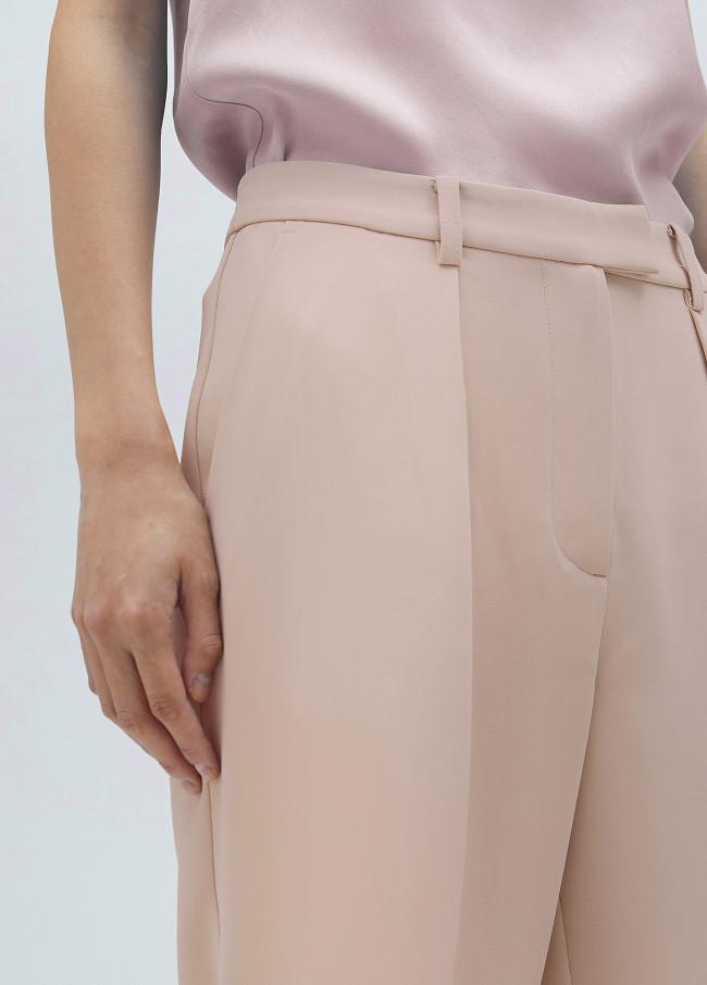 lola casademunt Pantalón fluido nude Ventas relámpago