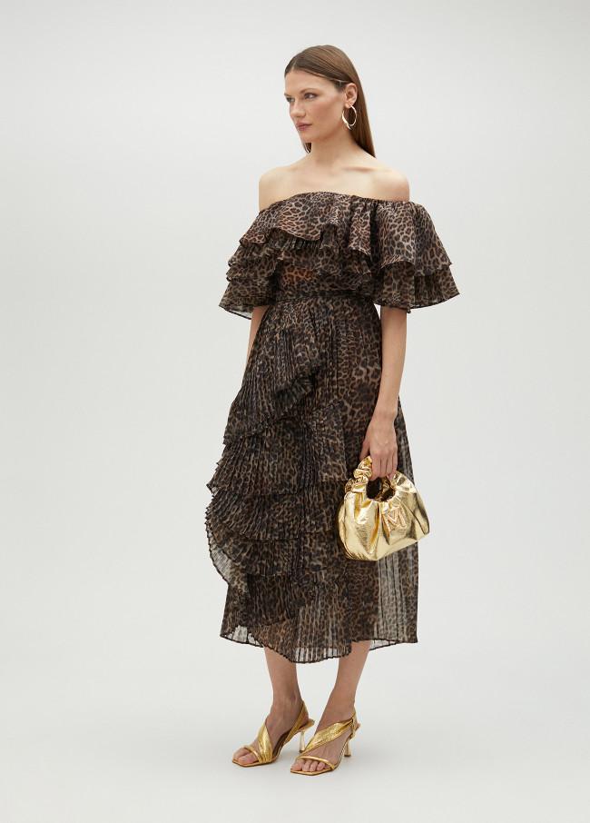 lola casademunt Falda volantes plisada Rebajas top