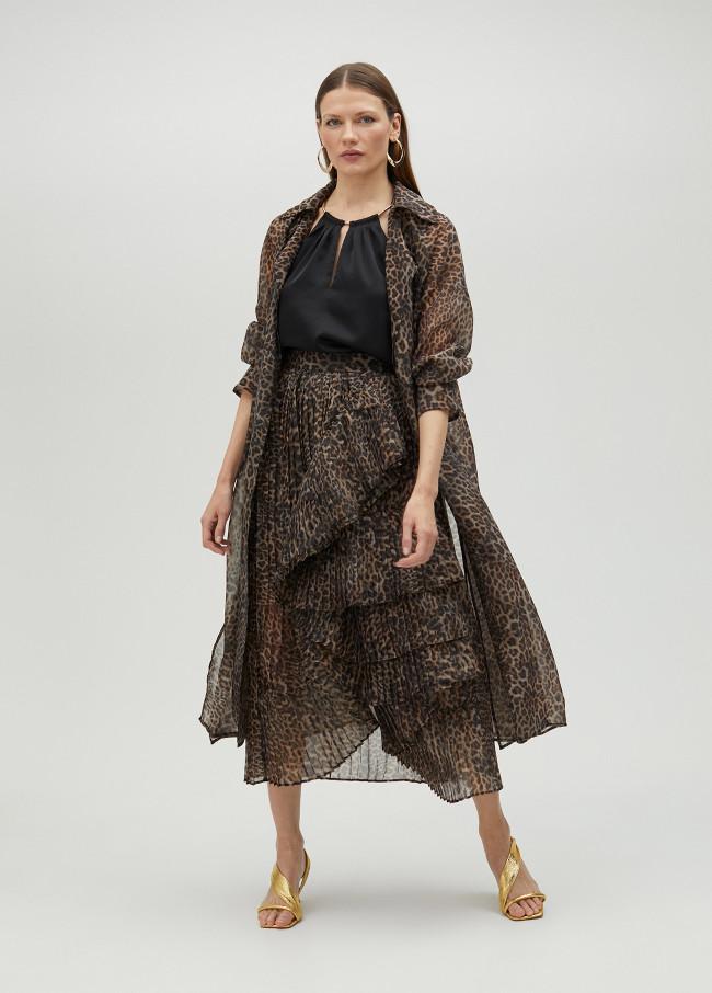 lola casademunt Falda volantes plisada Rebajas top