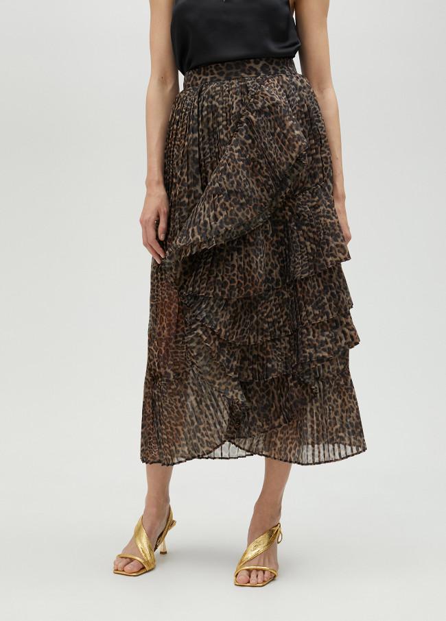 lola casademunt Falda volantes plisada Rebajas top