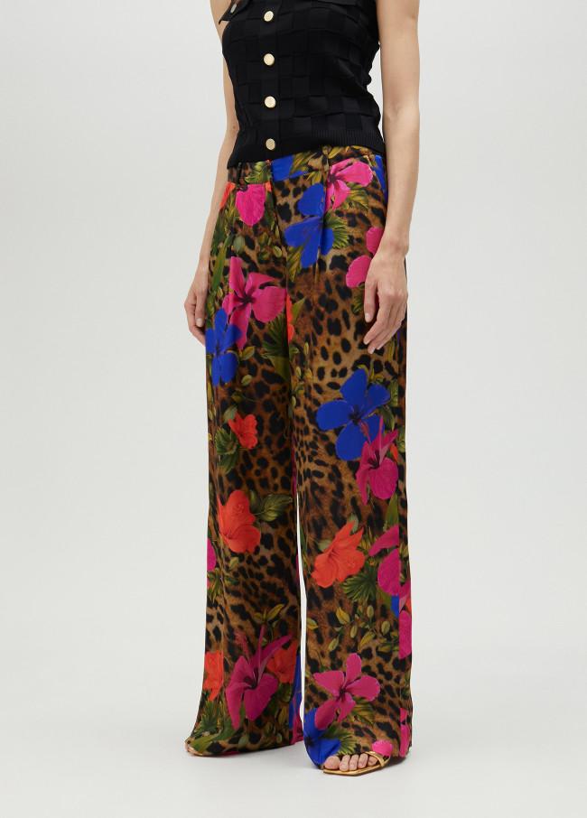 lola casademunt Pantalón fluido estampado animal Envío gratis