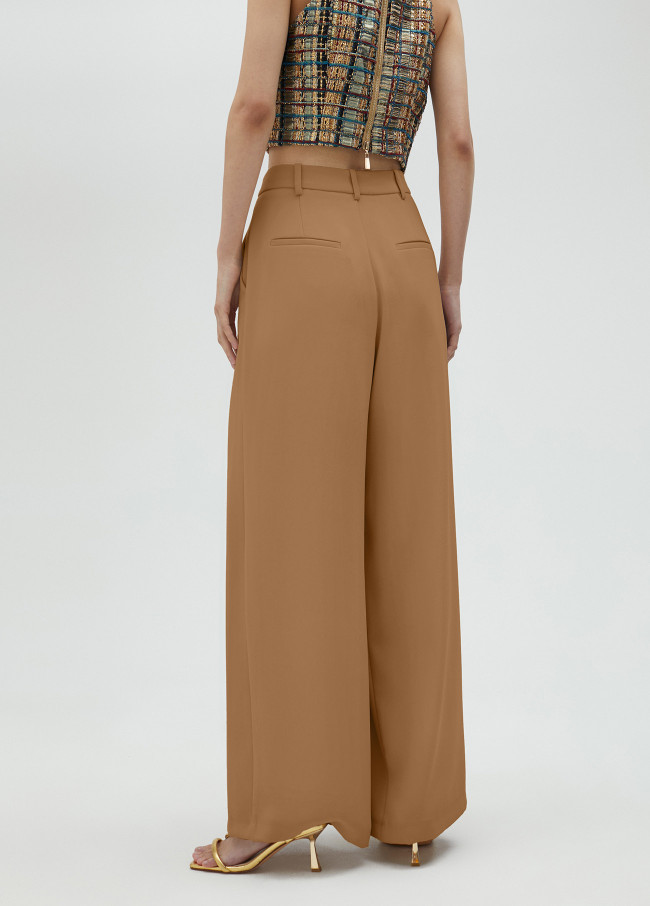 lola casademunt Pantalón palazzo con pinzas Envío gratis