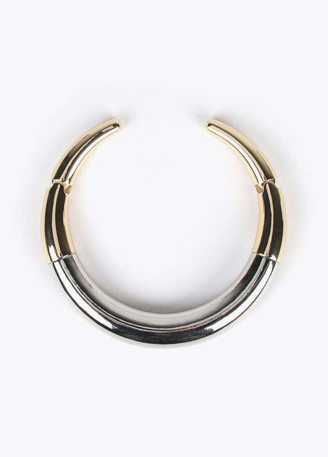 lola casademunt Collar gargantilla bicolor