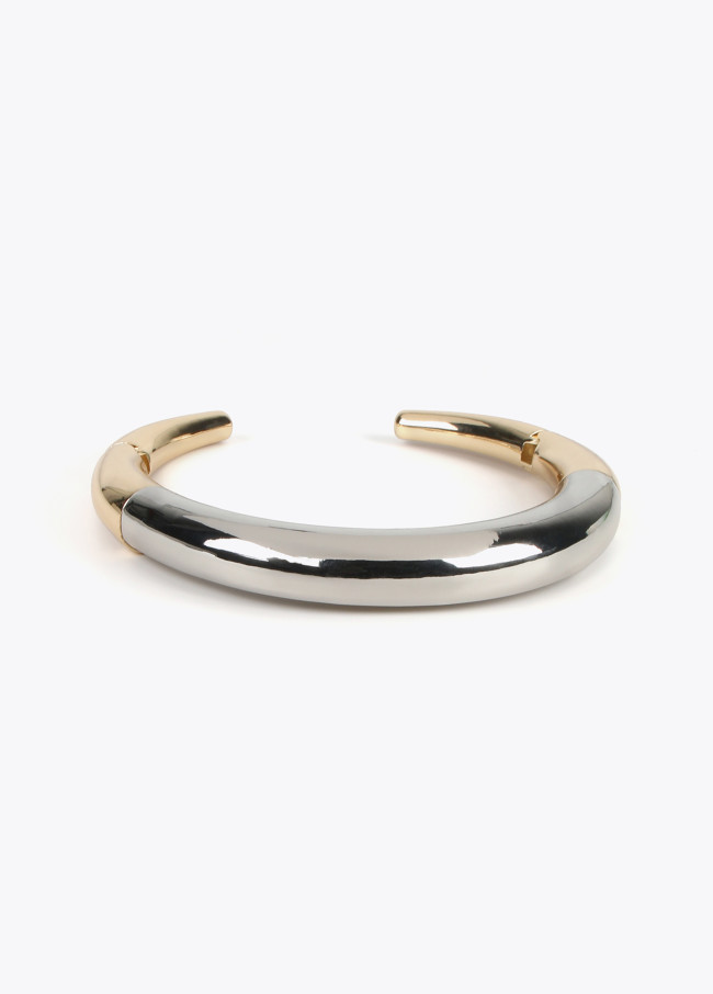 lola casademunt Collar gargantilla bicolor Oferta especial de fábrica